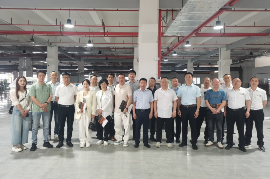 荊州市家用電器協(xié)會一行到訪捷瞬，關(guān)注家電領(lǐng)域智能制造